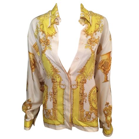 vintage gianni versace shirt|vintage gianni versace label.